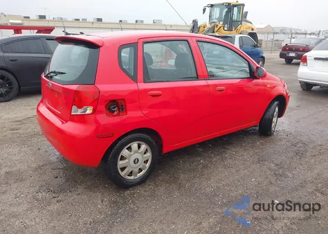 2004 Chevrolet Aveo Ls from USA, damaged, VIN KL1TJ62654B200288